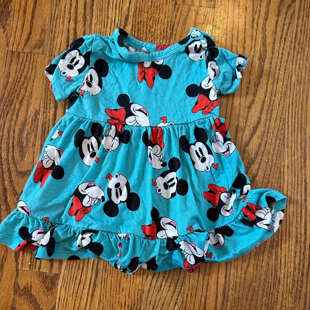 Posh Peanut Minnie and Mickey dress
